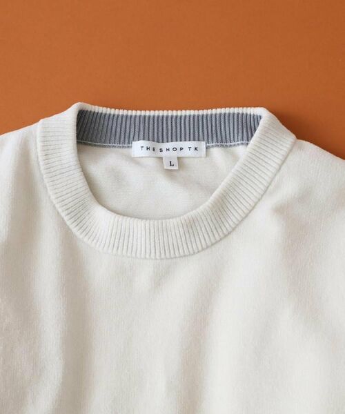 THE SHOP TK / ザ ショップ ティーケー ニット・セーター | 【触れるたびに心地良い】ライトモールニット　洗濯機OK/ユニセックスでおすすめ！ | 詳細10