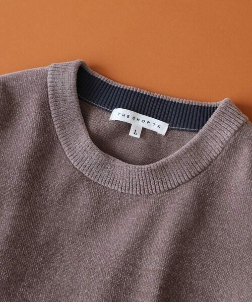 THE SHOP TK / ザ ショップ ティーケー ニット・セーター | 【触れるたびに心地良い】ライトモールニット　洗濯機OK/ユニセックスでおすすめ！ | 詳細18