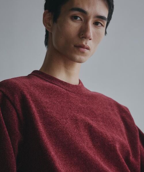 THE SHOP TK / ザ ショップ ティーケー ニット・セーター | 【触れるたびに心地良い】ライトモールニット　洗濯機OK/ユニセックスでおすすめ！ | 詳細2