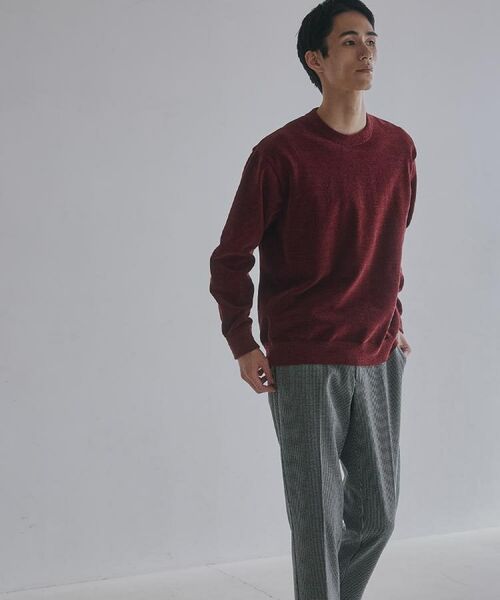 THE SHOP TK / ザ ショップ ティーケー ニット・セーター | 【触れるたびに心地良い】ライトモールニット　洗濯機OK/ユニセックスでおすすめ！ | 詳細3