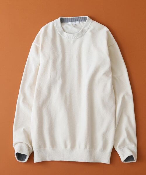 THE SHOP TK / ザ ショップ ティーケー ニット・セーター | 【触れるたびに心地良い】ライトモールニット　洗濯機OK/ユニセックスでおすすめ！ | 詳細9