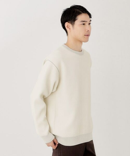 THE SHOP TK / ザ ショップ ティーケー ニット・セーター | 【大好評につき再登場！！】配色モールニット 洗濯機OK | 詳細1