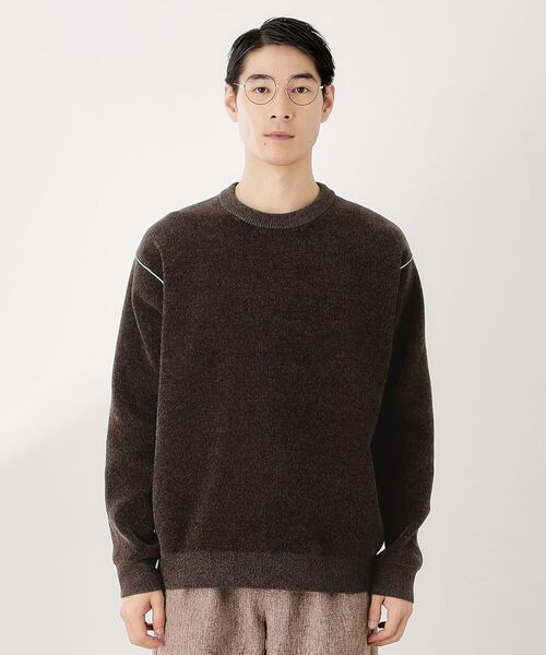 THE SHOP TK / ザ ショップ ティーケー ニット・セーター | 【大好評につき再登場！！】配色モールニット 洗濯機OK | 詳細17