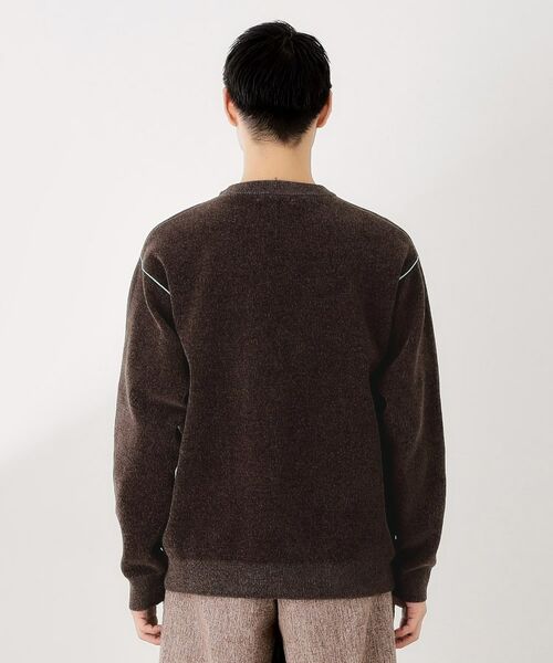 THE SHOP TK / ザ ショップ ティーケー ニット・セーター | 【大好評につき再登場！！】配色モールニット 洗濯機OK | 詳細19