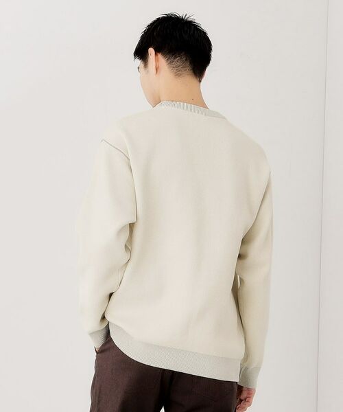 THE SHOP TK / ザ ショップ ティーケー ニット・セーター | 【大好評につき再登場！！】配色モールニット 洗濯機OK | 詳細2