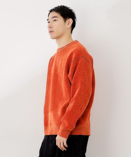 THE SHOP TK / ザ ショップ ティーケー ニット・セーター | 【大好評につき再登場！！】配色モールニット 洗濯機OK | 詳細9