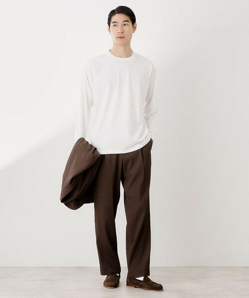 THE SHOP TK / ザ ショップ ティーケー カットソー | ジャケット長袖Tシャツ 【ON/OFF兼用】 | 詳細3