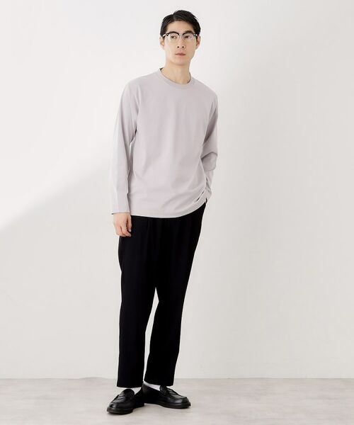 THE SHOP TK / ザ ショップ ティーケー カットソー | ジャケット長袖Tシャツ 【ON/OFF兼用】 | 詳細7