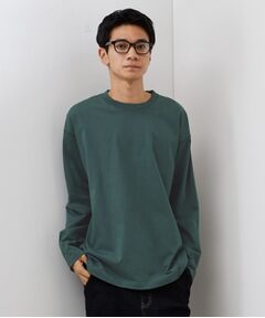 THE SHOP TK / ザ ショップ ティーケー カットソー | ハンドステッチ長袖Tシャツ 【洗濯機OK】