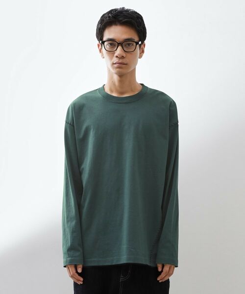 THE SHOP TK / ザ ショップ ティーケー カットソー | ハンドステッチ長袖Tシャツ 【洗濯機OK】 | 詳細12