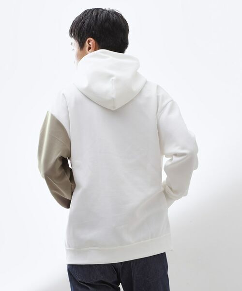 THE SHOP TK / ザ ショップ ティーケー パーカー | 【一枚で着映える】ポンチブロッキングパーカ 洗濯機OK | 詳細1