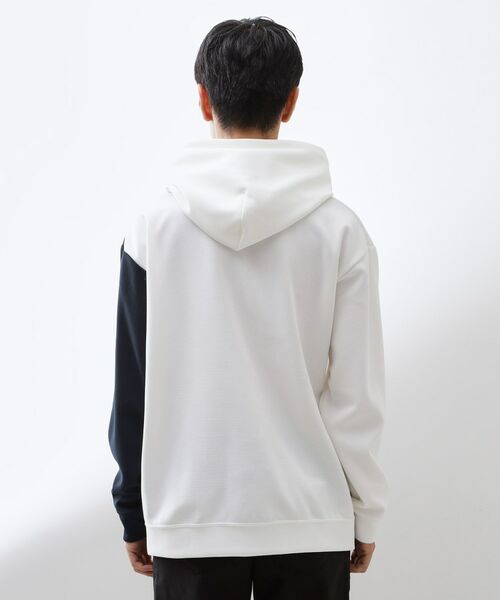 THE SHOP TK / ザ ショップ ティーケー パーカー | 【一枚で着映える】ポンチブロッキングパーカ 洗濯機OK | 詳細14