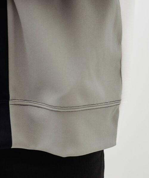 THE SHOP TK / ザ ショップ ティーケー パーカー | 【一枚で着映える】ポンチブロッキングパーカ 洗濯機OK | 詳細18