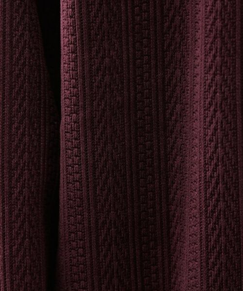 THE SHOP TK / ザ ショップ ティーケー カーディガン・ボレロ | 【セットでお買い得！】モールニットカーディガン＋長袖Tシャツ　洗濯機OK/吸水速乾・毛玉になりにくい（Tシャツのみ） | 詳細10