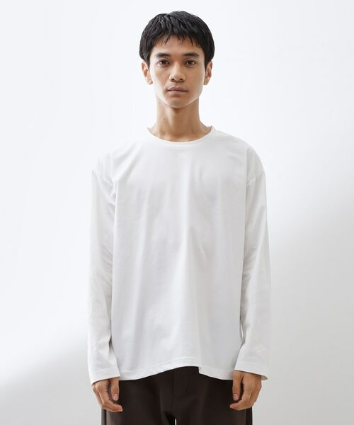 THE SHOP TK / ザ ショップ ティーケー カーディガン・ボレロ | 【セットでお買い得！】モールニットカーディガン＋長袖Tシャツ　洗濯機OK/吸水速乾・毛玉になりにくい（Tシャツのみ） | 詳細25