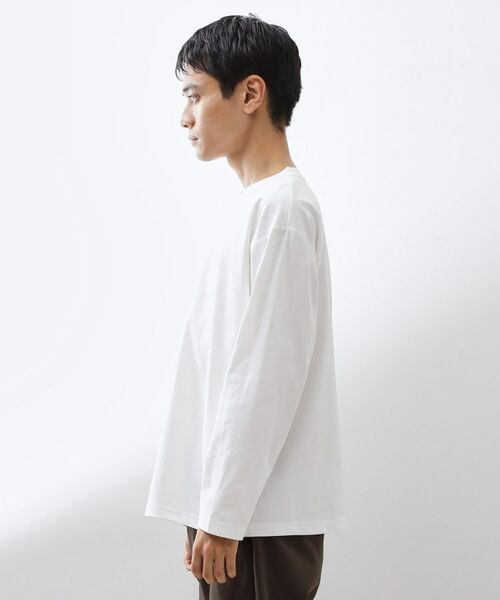 THE SHOP TK / ザ ショップ ティーケー カーディガン・ボレロ | 【セットでお買い得！】モールニットカーディガン＋長袖Tシャツ　洗濯機OK/吸水速乾・毛玉になりにくい（Tシャツのみ） | 詳細26