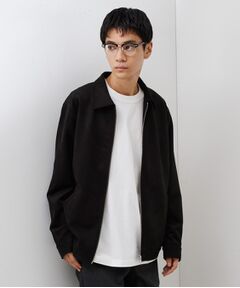 THE SHOP TK / ザ ショップ ティーケー レザーブルゾン・ジャケット | フェイクスエードジップブルゾン【手洗いOK】