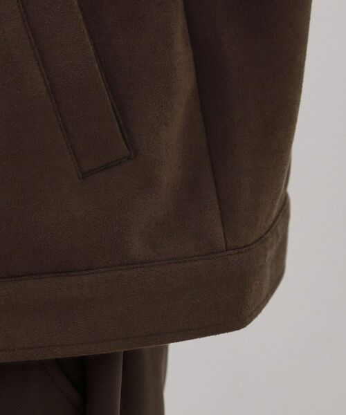 THE SHOP TK / ザ ショップ ティーケー レザーブルゾン・ジャケット | フェイクスエードジップブルゾン【手洗いOK】 | 詳細18