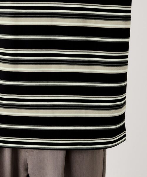 THE SHOP TK / ザ ショップ ティーケー カットソー | マルチボーダープルオーバー S/S | 詳細14