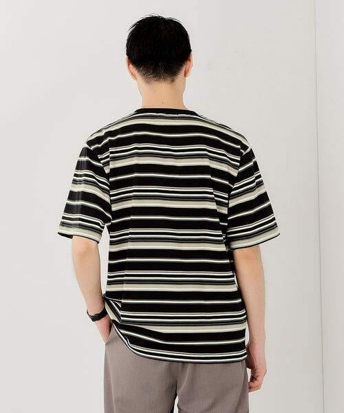 THE SHOP TK / ザ ショップ ティーケー カットソー | マルチボーダープルオーバー S/S | 詳細2