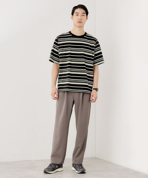 THE SHOP TK / ザ ショップ ティーケー カットソー | マルチボーダープルオーバー S/S | 詳細3