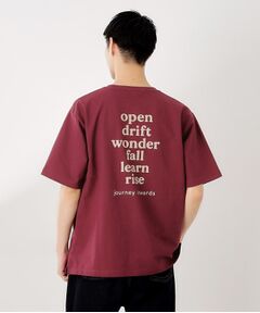 THE SHOP TK / ザ ショップ ティーケー カットソー | 裏配色5分袖プルオーバー