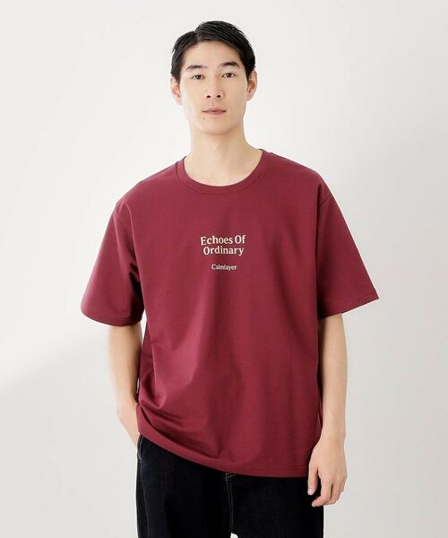 THE SHOP TK / ザ ショップ ティーケー カットソー | 裏配色5分袖プルオーバー | 詳細1