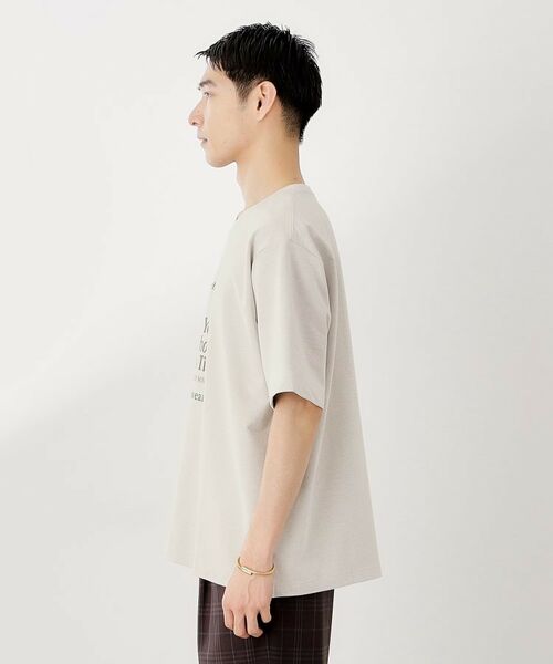 THE SHOP TK / ザ ショップ ティーケー カットソー | 裏配色5分袖プルオーバー | 詳細11