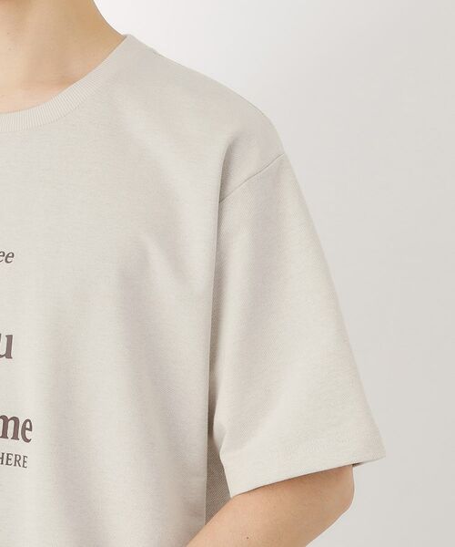 THE SHOP TK / ザ ショップ ティーケー カットソー | 裏配色5分袖プルオーバー | 詳細14