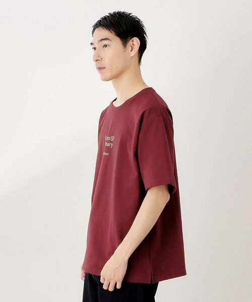 THE SHOP TK / ザ ショップ ティーケー カットソー | 裏配色5分袖プルオーバー | 詳細2