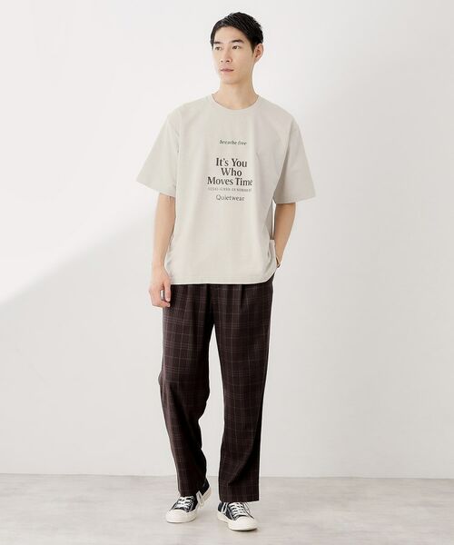 THE SHOP TK / ザ ショップ ティーケー カットソー | 裏配色5分袖プルオーバー | 詳細8