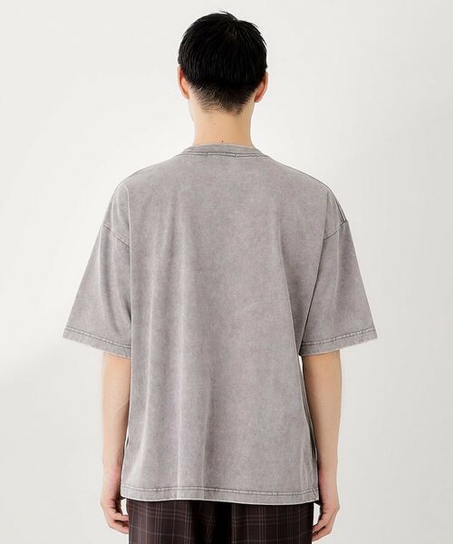 THE SHOP TK / ザ ショップ ティーケー Tシャツ | ヴィンテージライク フェード5分袖Tシャツ 【ビッグシルエット／洗濯機OK】 | 詳細11
