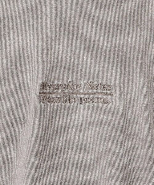 THE SHOP TK / ザ ショップ ティーケー Tシャツ | ヴィンテージライク フェード5分袖Tシャツ 【ビッグシルエット／洗濯機OK】 | 詳細4