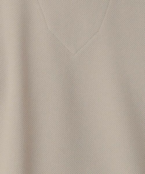THE SHOP TK / ザ ショップ ティーケー カットソー | ツイルキーネック半袖Tシャツ | 詳細12