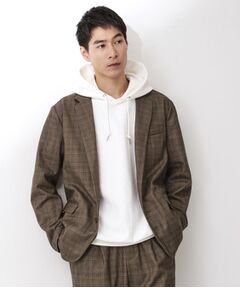 THE SHOP TK / ザ ショップ ティーケー テーラードジャケット | ホームスパンジャージジャケット【セットアップ可/洗濯機OK】