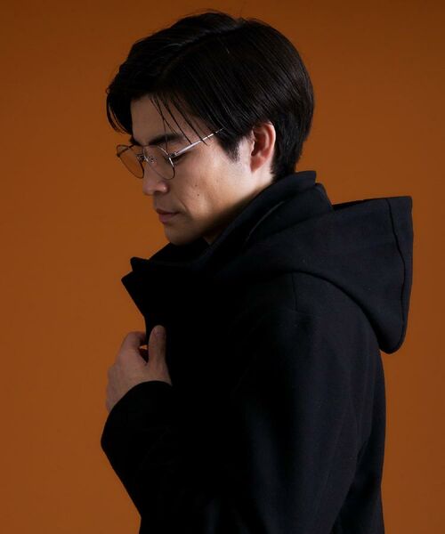 THE SHOP TK / ザ ショップ ティーケー その他アウター | ON/OFF対応 ウーリック スタンド メルトンコート 【洗濯機OK/フード取外し可】 | 詳細12