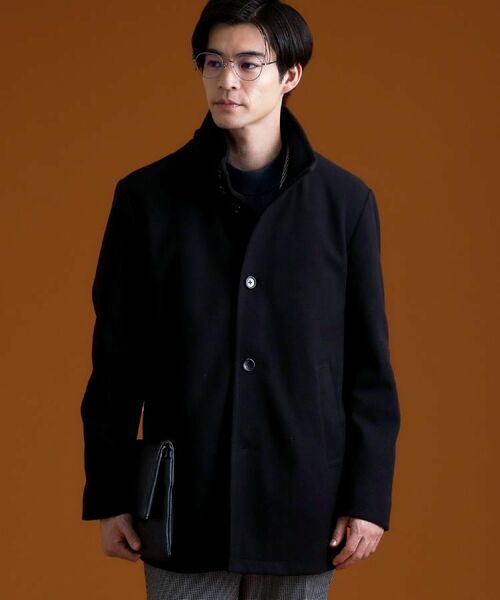 THE SHOP TK / ザ ショップ ティーケー その他アウター | ON/OFF対応 ウーリック スタンド メルトンコート 【洗濯機OK/フード取外し可】 | 詳細13