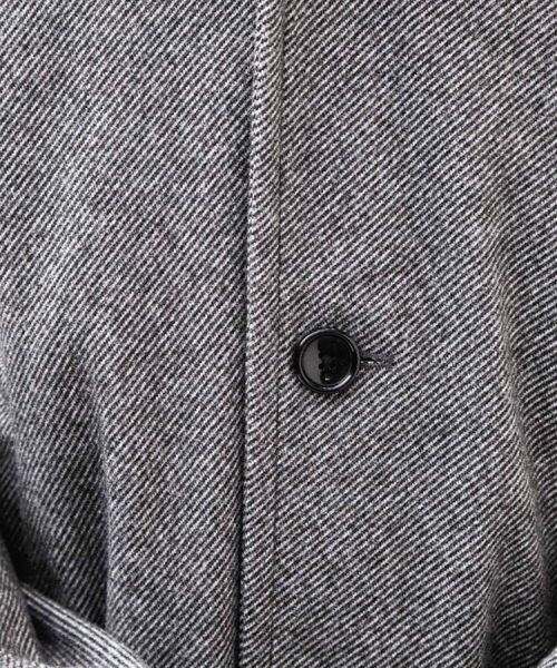 THE SHOP TK / ザ ショップ ティーケー その他アウター | ON/OFF対応 ウーリック スタンド メルトンコート 【洗濯機OK/フード取外し可】 | 詳細18