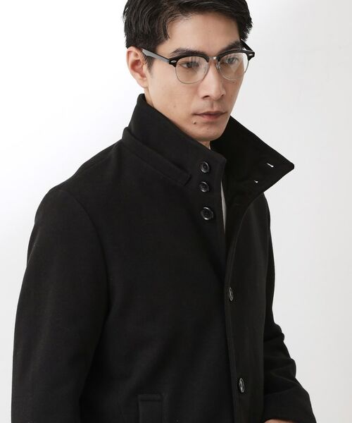 THE SHOP TK / ザ ショップ ティーケー その他アウター | ON/OFF対応 ウーリック スタンド メルトンコート 【洗濯機OK/フード取外し可】 | 詳細19