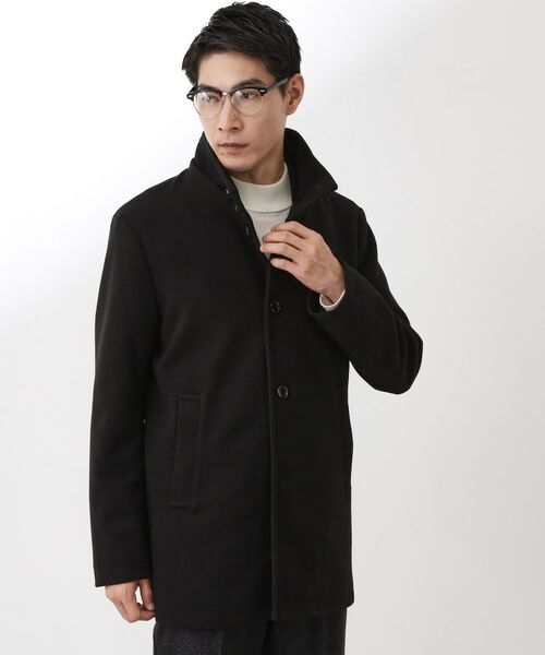 THE SHOP TK / ザ ショップ ティーケー その他アウター | ON/OFF対応 ウーリック スタンド メルトンコート 【洗濯機OK/フード取外し可】 | 詳細20