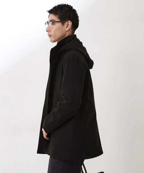 THE SHOP TK / ザ ショップ ティーケー その他アウター | ON/OFF対応 ウーリック スタンド メルトンコート 【洗濯機OK/フード取外し可】 | 詳細21