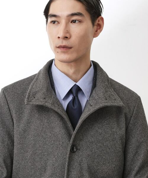 THE SHOP TK / ザ ショップ ティーケー その他アウター | ON/OFF対応 ウーリック スタンド メルトンコート 【洗濯機OK/フード取外し可】 | 詳細30