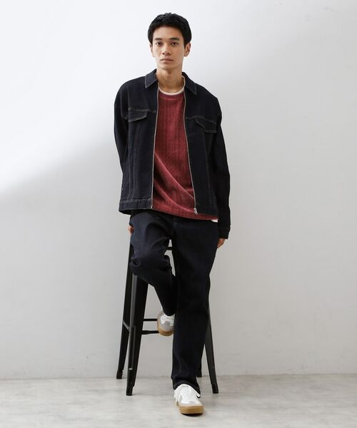 THE SHOP TK / ザ ショップ ティーケー Gジャン・デニムジャケット | オーガニックコットンデニムブルゾン 【セットアップ可】 | 詳細15