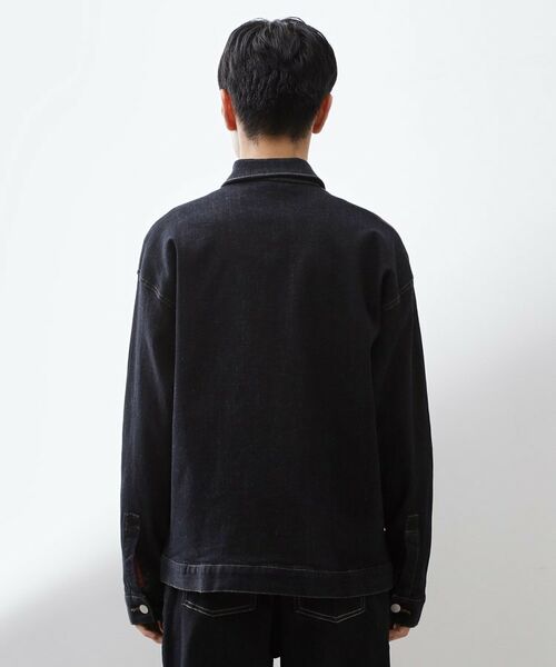 THE SHOP TK / ザ ショップ ティーケー Gジャン・デニムジャケット | オーガニックコットンデニムブルゾン 【セットアップ可】 | 詳細19