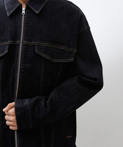 THE SHOP TK / ザ ショップ ティーケー Gジャン・デニムジャケット | オーガニックコットンデニムブルゾン 【セットアップ可】 | 詳細21