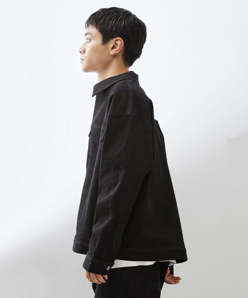 THE SHOP TK / ザ ショップ ティーケー Gジャン・デニムジャケット | オーガニックコットンデニムブルゾン 【セットアップ可】 | 詳細8