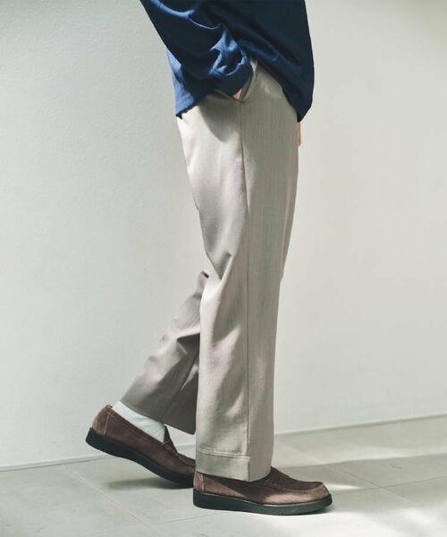 THE SHOP TK / ザ ショップ ティーケー パンツ | セミワイドイージーパンツ【洗濯機OK】 | 詳細1