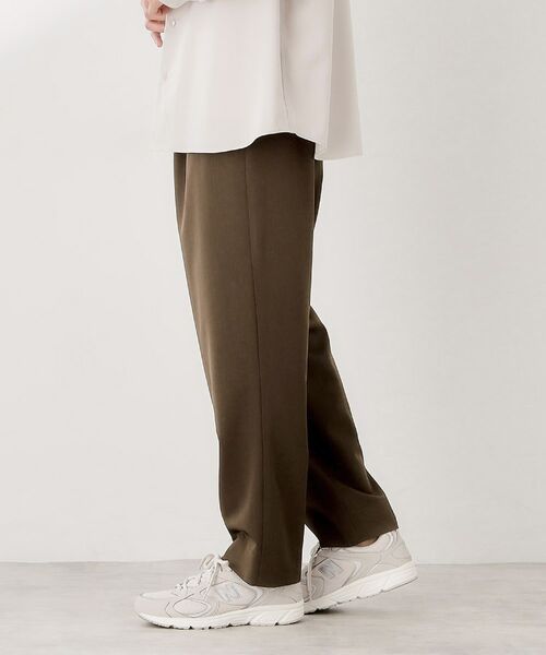 THE SHOP TK / ザ ショップ ティーケー パンツ | セミワイドイージーパンツ【洗濯機OK】 | 詳細21