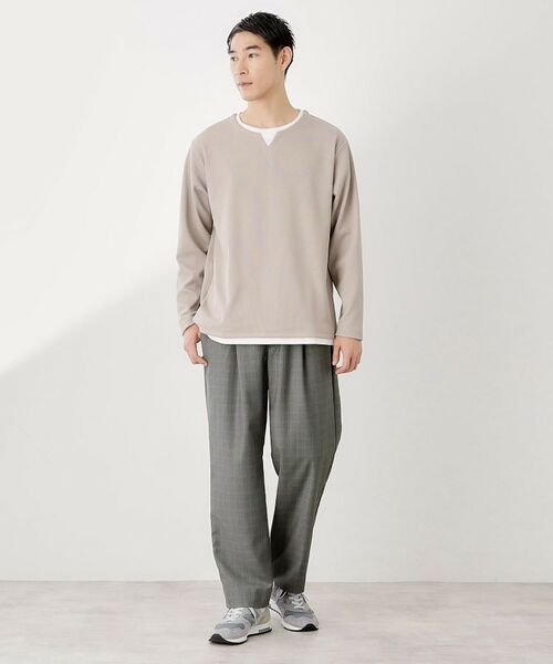 THE SHOP TK / ザ ショップ ティーケー パンツ | セミワイドイージーパンツ【洗濯機OK】 | 詳細26