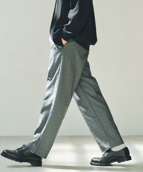 THE SHOP TK / ザ ショップ ティーケー パンツ | セミワイドイージーパンツ【洗濯機OK】 | 詳細9